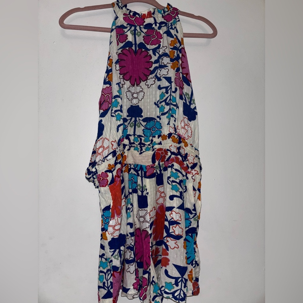 Floral Halter Neck Romper Rachel Zoe - Picture 5 of 5